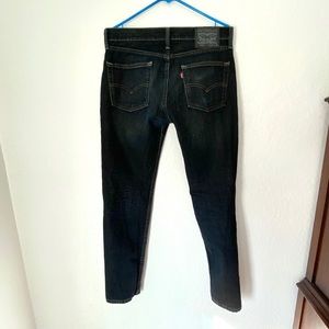 Levi’s Men’s 511 31x30 slim fit w31 l30 dark blue